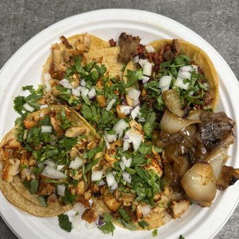 Joya Taqueria - Chicken tacos and one combo taco - Mexican Near Me - Mountain View, California