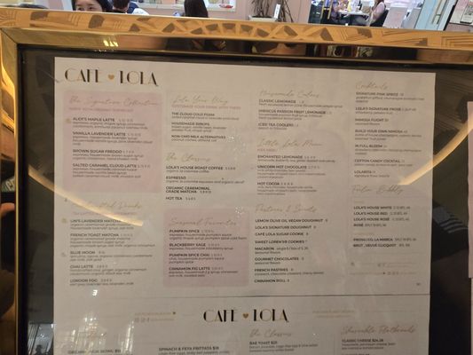 Menu photo 6 Cafe Lola Las Vegas, NV