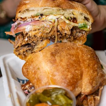 Azul - Chilorio & Panela Cheese Torta (Secret - ish off menu $16) - Mexican Near Me - Toronto, Ontario