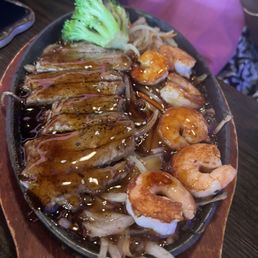 Steak and shrimp Steak and shrimp