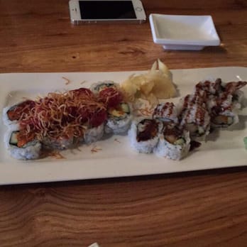 Sushi Konami - Aloha and Shrimp Tempura roll - Japanese Near Me - Auburn, Washington Sushi Konami - Aloha and Shrimp Tempura roll - Japanese Near Me - Auburn, Washington