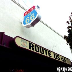 Route 66 - Store Sign