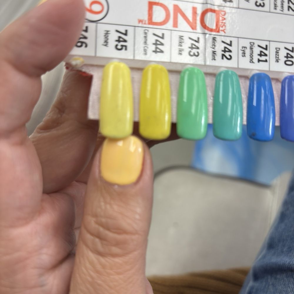 Nail color