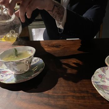 Saison - Traditional tea service at Saison in San Francisco. - New American Near Me - San Francisco, California