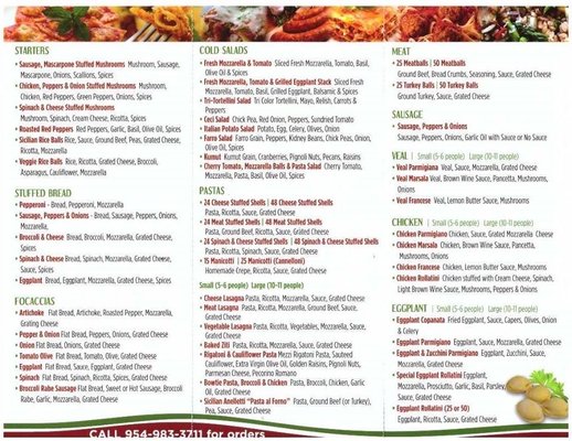 Menu photo 6 Mimi's Ravioli Hollywood, FL Menu photo 6 Mimi's Ravioli Hollywood, FL