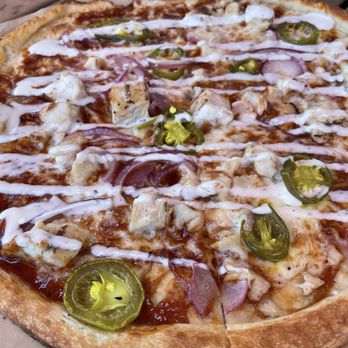 Blaze Pizza - Blazed BBQ (11-inch) - Pizza Near Me - San Diego, California Blaze Pizza - Blazed BBQ (11-inch) - Pizza Near Me - San Diego, California