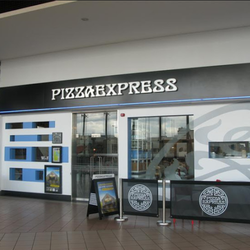 Pizza Express - Pizza Express from inside the Brewery.