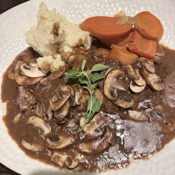 Dueling Spoons - Beast salisbury steak. - Salad Near Me - Fall Creek, Oregon