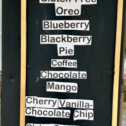 The F & F Sweet Bar - Vegan selections