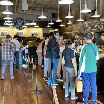 Starbucks - Souvenirs to choose from on the left while you wait in line | IG: @nomwithelaine - Coffee & Tea Near Me - Seattle, Washington