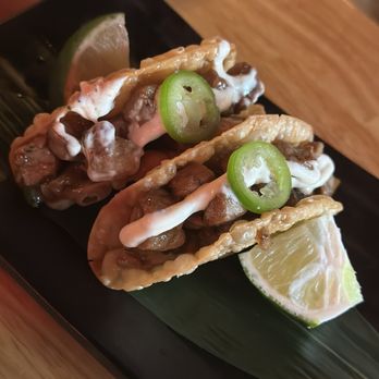 Pubbelly Sushi - Striploin taquito - Sushi Bars Near Me - Boca Raton, Florida