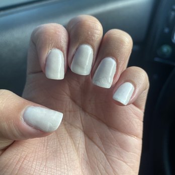 Lavender Nails & Spa - First picture is how I left, and when I noticed how bad they were - Nail Salons Near Me - Manteca, California Lavender Nails & Spa - First picture is how I left, and when I noticed how bad they were - Nail Salons Near Me - Manteca, California