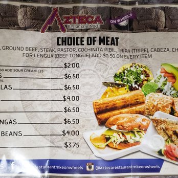 Azteca Taco Truck - 10/19 - Food Trucks Near Me - Milwaukee, Wisconsin Azteca Taco Truck - 10/19 - Food Trucks Near Me - Milwaukee, Wisconsin