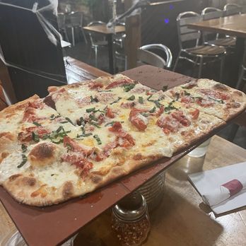 Cornerstone Artisanal Pizza & Craft Beer - Margarita pizza - Pizza Near Me - Ogunquit, Maine
