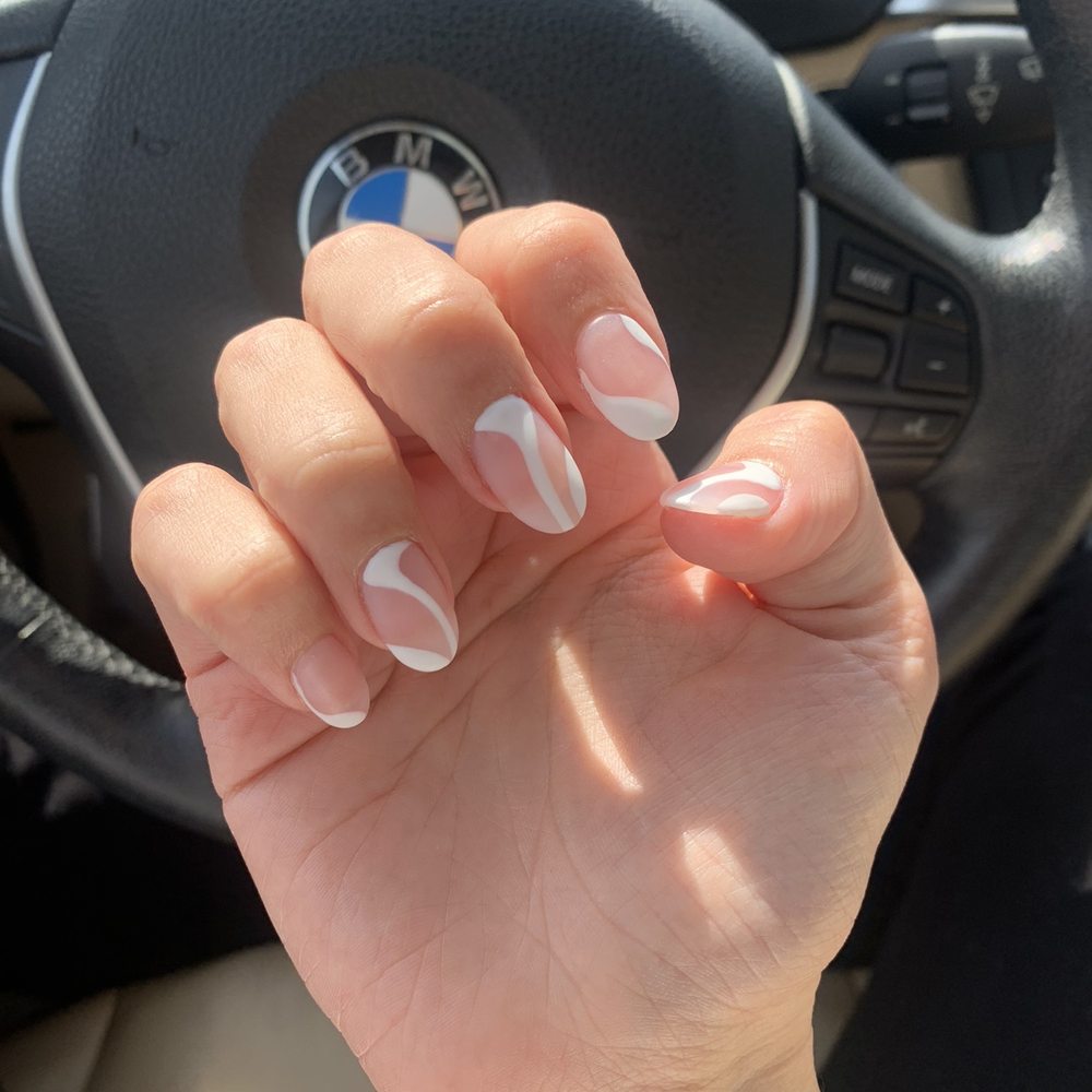 JV Nails & Spa - Dip with nail extension & a shellac design - Nail Salons Near Me - Grand Rapids, Michigan JV Nails & Spa - Dip with nail extension & a shellac design - Nail Salons Near Me - Grand Rapids, Michigan