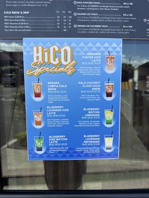 Menu photo 7 HiCO Kailua-Kona, HI Menu photo 7 HiCO Kailua-Kona, HI