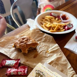 Plain Cheeseburger..... might just be one of the best ones I've had. Plain Cheeseburger..... might just be one of the best ones I've had.
