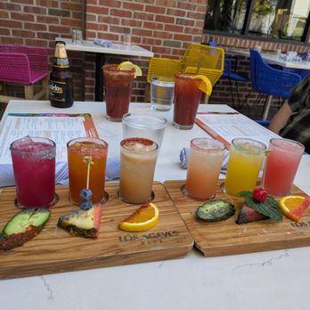 Los Agaves - 2 margarita flights - Mexican Near Me - Napa, California