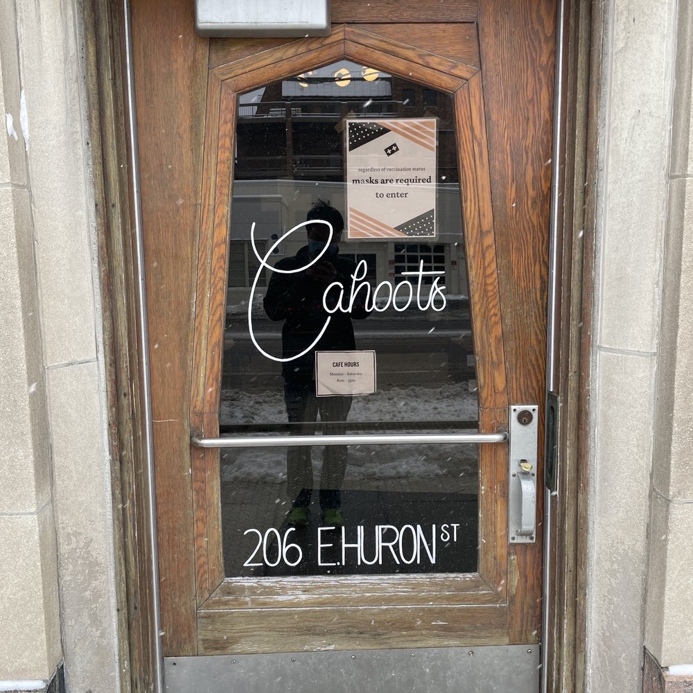 Cahoots Cafe - Entrance - Coffee & Tea Near Me - Ann Arbor, Michigan