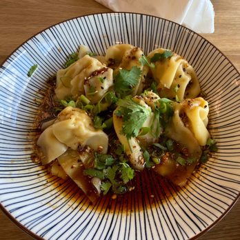 Mirin Fusion Kitchen - Spicy Wontons. Very tasty. I didn't find them spicy and neither did my 7 year old but my 4 year old did. - Asian Fusion Near Me - Augusta, Georgia