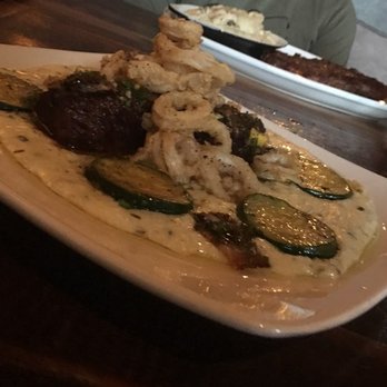 Broken Bit Steakhouse - The grits are so oily that are inedible. Do not get the grits. - Steakhouses Near Me - Quartz Hill, California