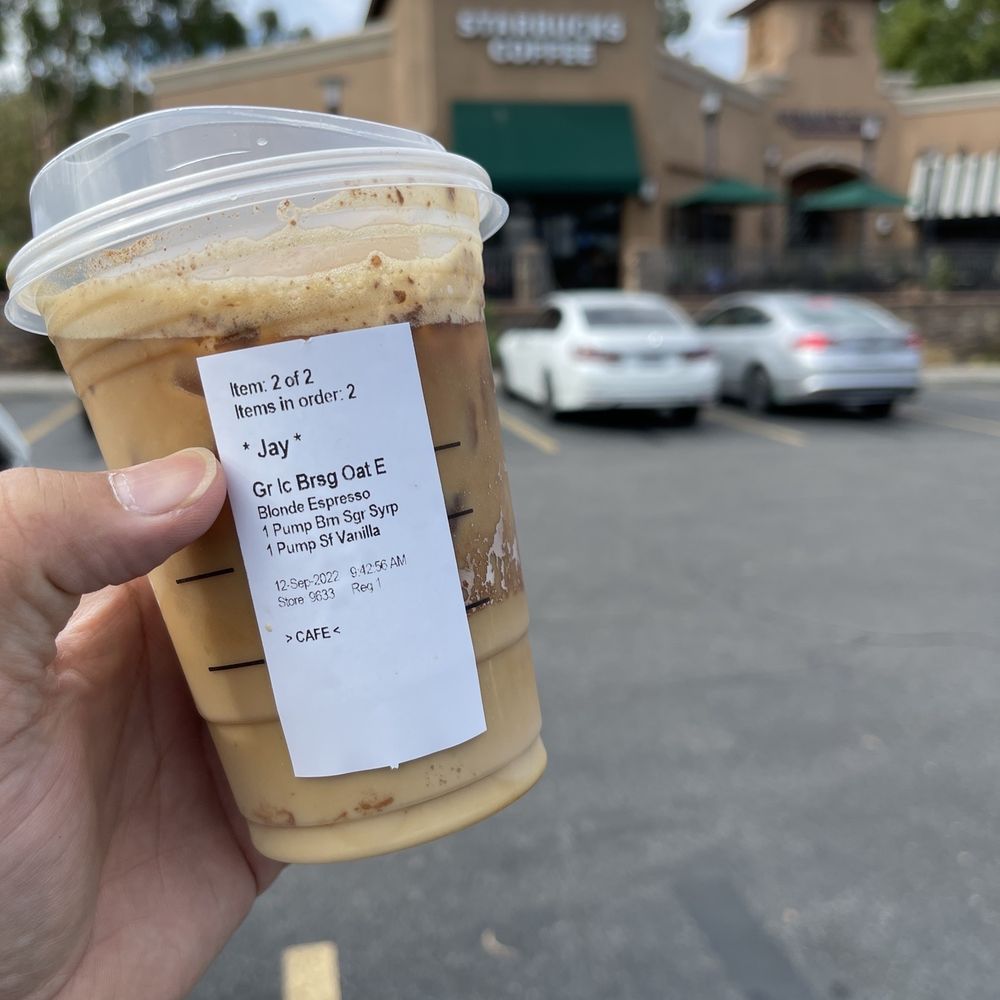 Iced Brown Sugar Oat Shaken Expresso Iced Brown Sugar Oat Shaken Expresso