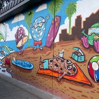 The Cravory - SDSU - Outside Artwork - Ice Cream & Frozen Yogurt Near Me - San Diego, California The Cravory - SDSU - Outside Artwork - Ice Cream & Frozen Yogurt Near Me - San Diego, California