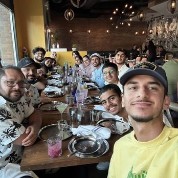 Khan Saab Desi Craft Kitchen - interior - big table for our big family - Pakistani Near Me - Fullerton, California
