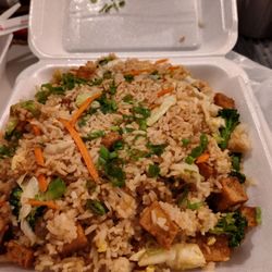 Tryyaki Asian Cuisine - Tofu fried rice.