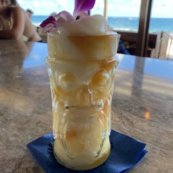 Beach House - Piña colada with floater - Bars Near Me - Pompano Beach, Florida