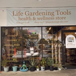 Exterior outside entrance of Life Gardening Tools - Storefront - Lauderhill, Florida Exterior outside entrance of Life Gardening Tools - Storefront - Lauderhill, Florida