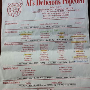 Al's Delicious Popcorn - We've barely made a dent and have been going for years! - Popcorn Shops Near Me - Columbus, Ohio