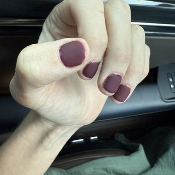 Summer Nail Boutique - Sloppy, patchy, uneven, overpriced - Nail Salons Near Me - Las Vegas, Nevada