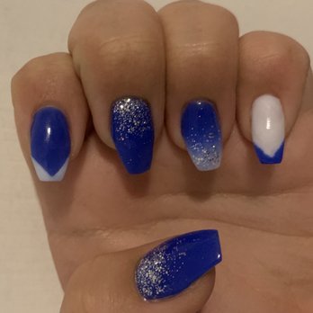 Foxy Nails - Tips with Dip manicure by Judy - Nail Salons Near Me - Lees Summit, Missouri Foxy Nails - Tips with Dip manicure by Judy - Nail Salons Near Me - Lees Summit, Missouri