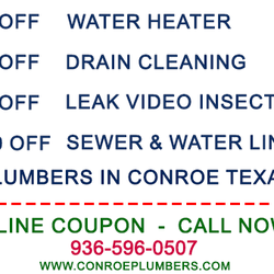 Plumbers in Conroe Texas