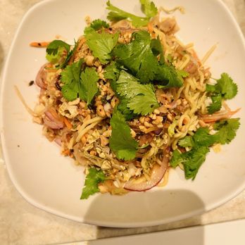 Madame Butterfly - Pad Thai Papaya Noodle Salad - Seafood Near Me - Savannah, Georgia Madame Butterfly - Pad Thai Papaya Noodle Salad - Seafood Near Me - Savannah, Georgia