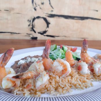 Rey Del Mar Rosarito - garlic shirmp plate - Seafood Near Me - Rosarito, BCN Rey Del Mar Rosarito - garlic shirmp plate - Seafood Near Me - Rosarito, BCN