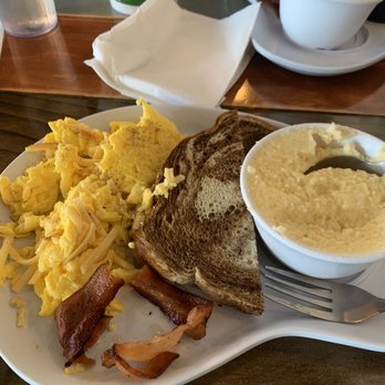 Two Chicks Cafe - Two Chicks special(eggs, bacon, toast and grits) - Breakfast & Brunch Near Me - New Orleans, Louisiana Two Chicks Cafe - Two Chicks special(eggs, bacon, toast and grits) - Breakfast & Brunch Near Me - New Orleans, Louisiana
