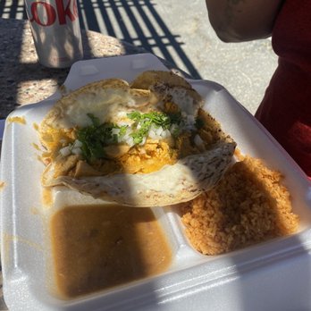 Crazy Coyote Tacos - Oh yeah ! GIANT CHICKEN TACOS - Tacos Near Me - Banning, California