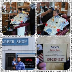 Moe's Barber Shop - My son likes getting his hair cuts at Moe's fast and friendly service plus he's great with kids