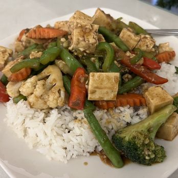East Street Cafe - East Street Cafe Tofu with extra veggies. Made with rice instead of noodles - Chinese Near Me - Washington, DC, District of Columbia