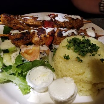 Nicholas Restaurant - Chicken kabob dinner. So good. - Mediterranean Near Me - Portland, Oregon Nicholas Restaurant - Chicken kabob dinner. So good. - Mediterranean Near Me - Portland, Oregon