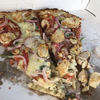 Vocelli's Pizza - Delicious mediterranean pizza with chicken and feta. - Pizza Near Me - Kittanning, Pennsylvania