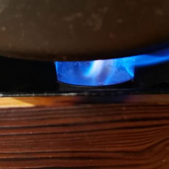 Kobuta And Ookami - A little nugget of fuel keeps the nabe boiling at the table - Japanese Near Me - Seattle, Washington