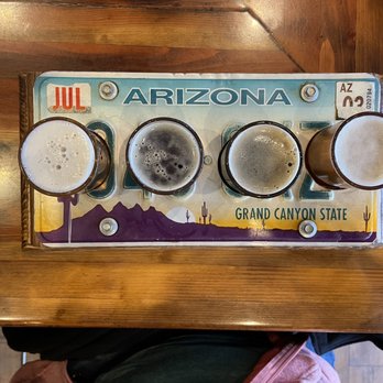 RelicRoad Brewing - Flight of beer - Breweries Near Me - Winslow, Arizona RelicRoad Brewing - Flight of beer - Breweries Near Me - Winslow, Arizona