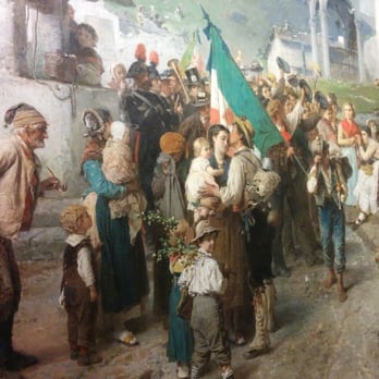 Museo del Risorgimento - Induno - La partenza dei coscritti - Museums Near Me - Milan, Michigan