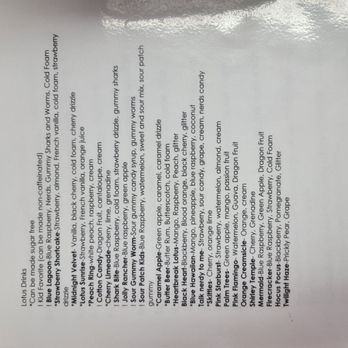 Barnwood Brew - Lotus drinks menu - Cafes Near Me - Evansdale, Iowa Barnwood Brew - Lotus drinks menu - Cafes Near Me - Evansdale, Iowa