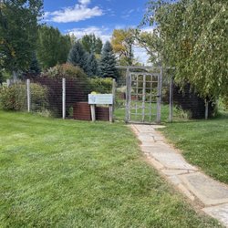 One of the garden areas.
