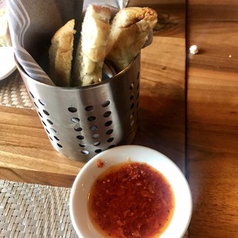 Truva - Bread and roasted tomato dipping sauce - Turkish Near Me - Atlanta, Georgia Truva - Bread and roasted tomato dipping sauce - Turkish Near Me - Atlanta, Georgia