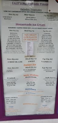 Menu photo 4 Fajji's Ice Cream Perth Amboy, NJ